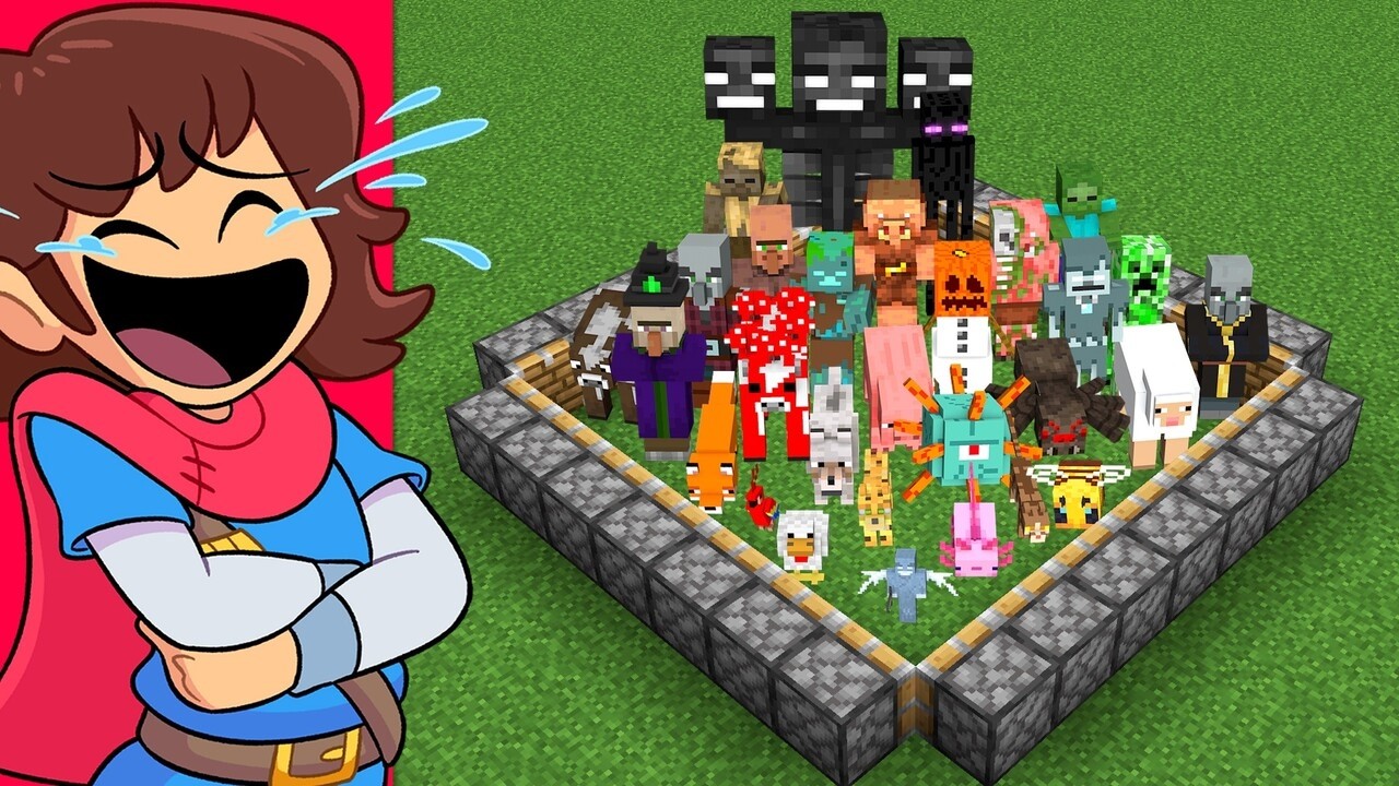 Minecraft But I Can Combine Mobs