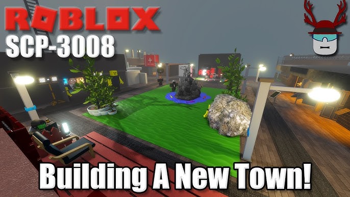 WE BUILT A SKY CITY!  Roblox SCP-3008 