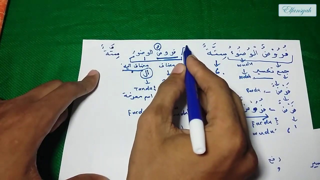 Tutorial baca kitab kuning (bab wudhu�) #1 - YouTube