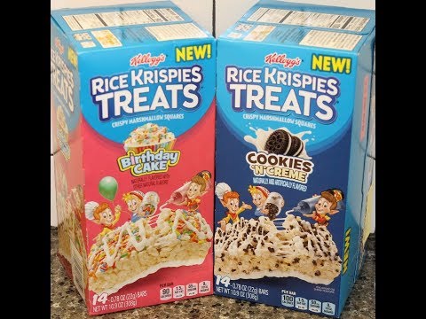 cookies-‘n’-crème-&-birthday-cake-rice-krispies-treats-review