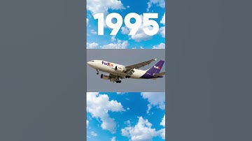 FedEx Throughout The Years 🇺🇸 #fedex #aviation #avgeek #cargoaircraft