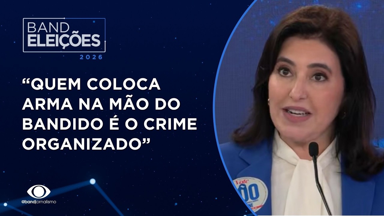 Simone Tebet: "Temos que repor e rever o PL Anti-Facção"