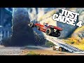 Driving The Best Vehicles Into The Tornado in Just Cause 4