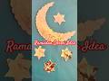 DIY Ramadan Greeting Card 🌙| How to Make a Beautiful Eid Card🕌| DIY Handmade Ramadan Craft #shorts