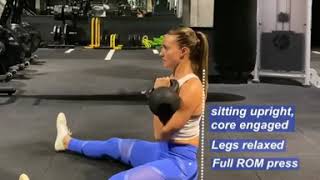 Kettlebell Z-Press