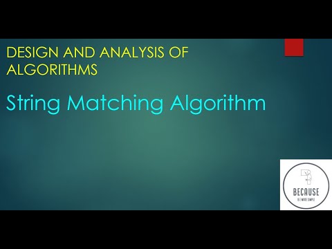 2.1.1.String Matching Algorithm