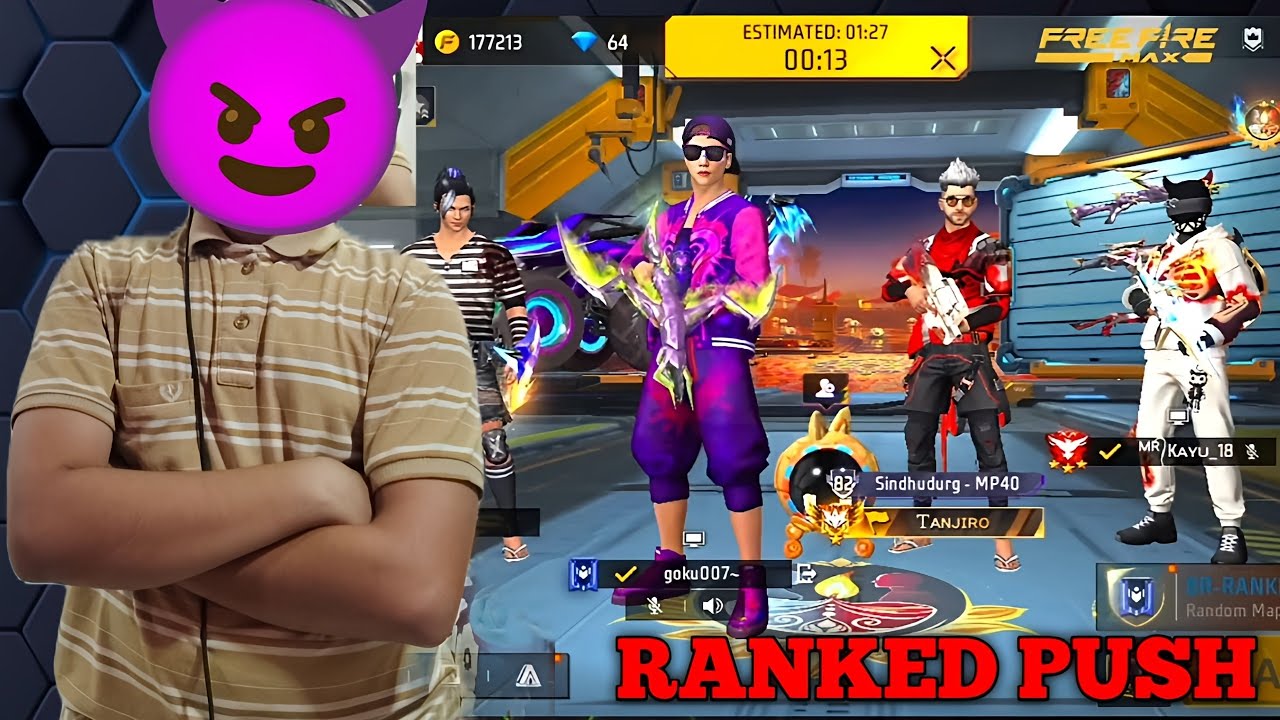 BR RANKED PUSHING WITH FRIENDS PC GAMEPLAY ️‍🔥.... - YouTube