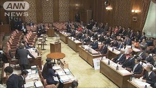 2015年度予算　夕方に成立へ　野党は攻めきれず(15/04/09)