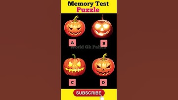 Memory Test Challenge : Guess The Correct One ! Memory Puzzles and Riddles #paheliyan #viral #short