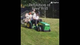 😂Mario cart IRL, Definition of having free will😂