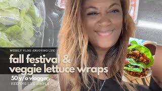 Veggie Lettuce Wraps | Chat About Life | Weekly Vlog