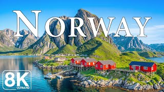 Norway 8K | Majestic Fjords, Waterfalls & Breathtaking Nordic Landscapes