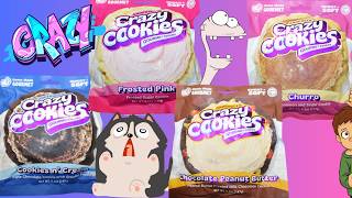 Andersen’s Crazy Cookies: Cookies n’ Cream, Frosted Pink, Chocolate Peanut Butter & Churro Review