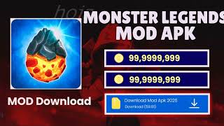 MONSTER LEGENDS MOD APK 2026 | DOWNLOAD MONSTER LEGEND MOD MENU UNLIMITED EVERYTHING TERBARU screenshot 2