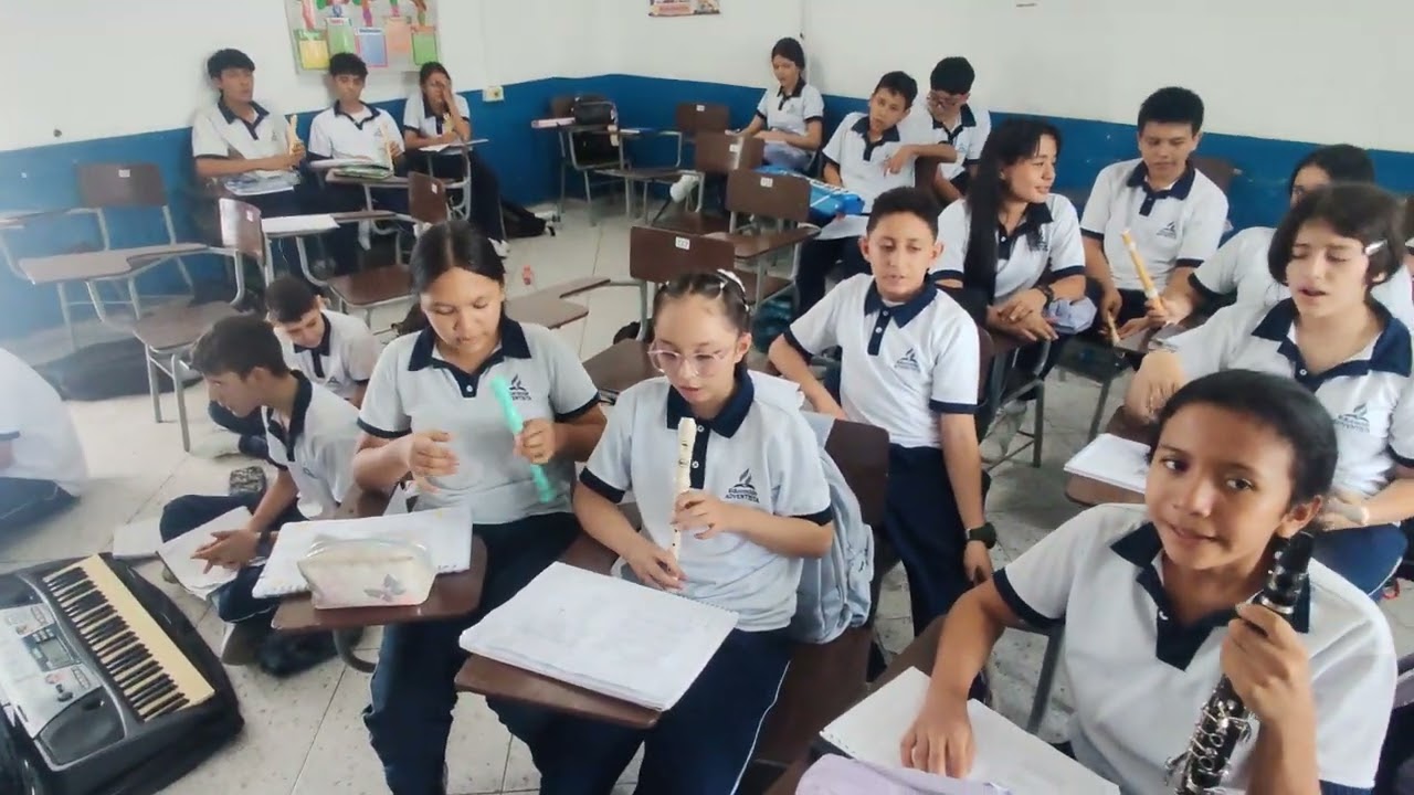 Interpretación musical grado octavo (a Jesús entrega todo) 04 marzo 2026 