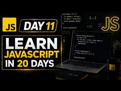JavaScript Loops Explained: for & while | Day 11