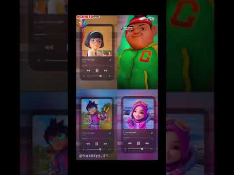 DJ one more night versi boboiboy dan kawan-kawan😎