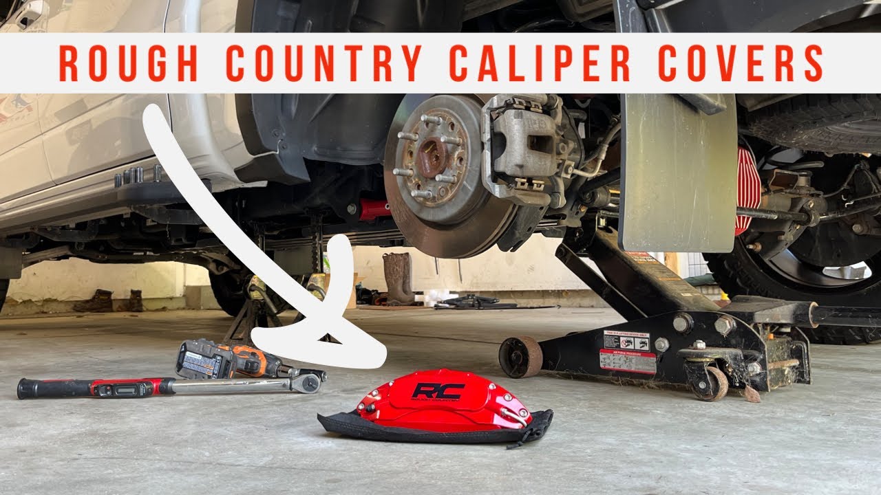 Rough Country Brake Caliper Covers Ram Rebel roughcountry YouTube