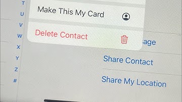 iPadOS 18: How to Delete Contacts on iPad