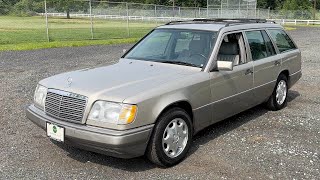 37k mile 1995 Mercedes Benz E320 Wagon Walk Around and Drive
