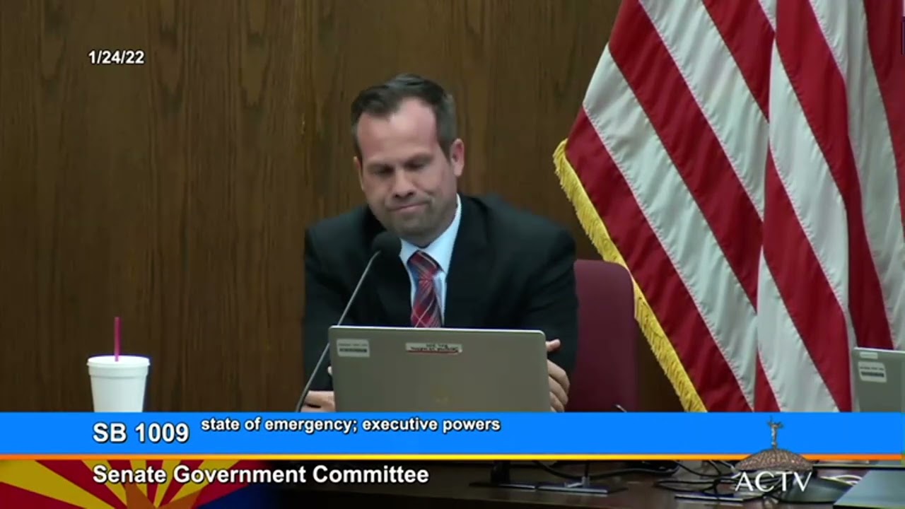 Sen. Warren Petersen: “Government shouldn’t have any authority to shut down business” (1/24/22)