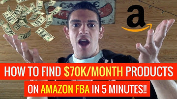🔥 HOW TO FIND $70K PRODUCTS ON AMAZON IN 5 MINS!! NEW PRODUCT RESEARCH TRICK 2018!