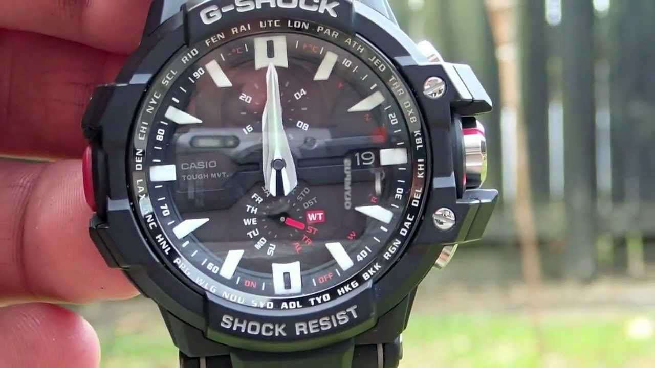 gshock gravity defier