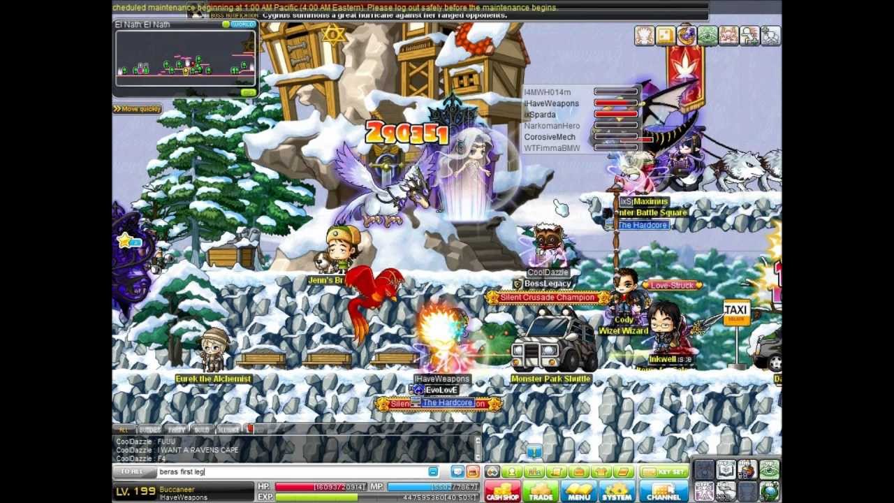 [GMS] MapleStory Empress In Elnath. Funny Reactions. YouTube