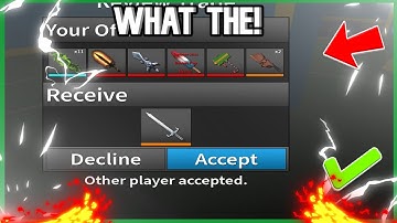 TRADEING FOR ELEGANT BLADE SAD  ON ROBLOX Assassin!