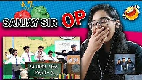 SCHOOL LIFE PART-2 REACTION | Round2hell | R2h || Neha M Reaction.