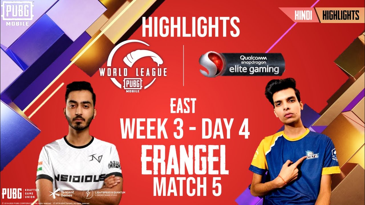 PMWL 2020 East W3D4 Erangel Match 5 Highlights | Box Gaming Win | PMWL East Hindi 