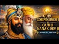 Full painting tutorial 🙏ll Guru Gobind Singh Ji and Guru Nanak Dev Ji 🙏🥰 #sikh #tutorial #youtube