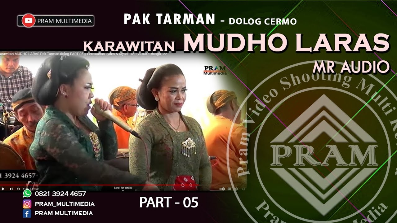Karawitan MUDHO LARAS Pak Tarman dolog  PART 05  || Pernikahan Lydes & Diyan || MR_AUDIO DologRT22