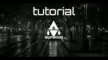 Avee Player template | Glitch [Free download] [Tutorial - 1:40]