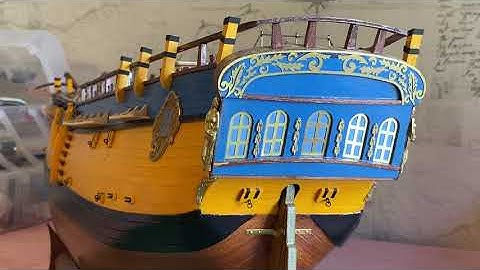 Building Endeavour Pt.59 (Deck review & Bowsprit)