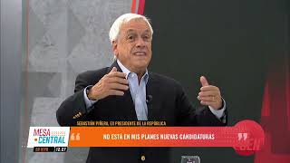 Sebastián Piñera: entrevista completa en #MesaCentral 5 de junio