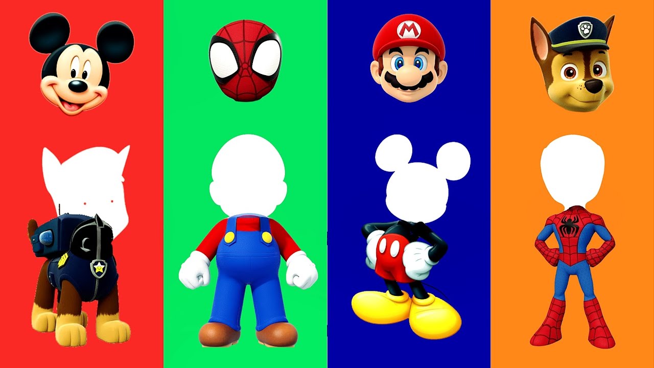 Funny Puzzle Challenge! Wrong Eyes 👀 + Wrong Heads with DAME TU COSITA