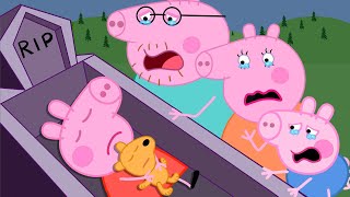 Peppa Pig, Why Leave Me??? Please Wake Up!!! | Peppa Pig Funny Animation