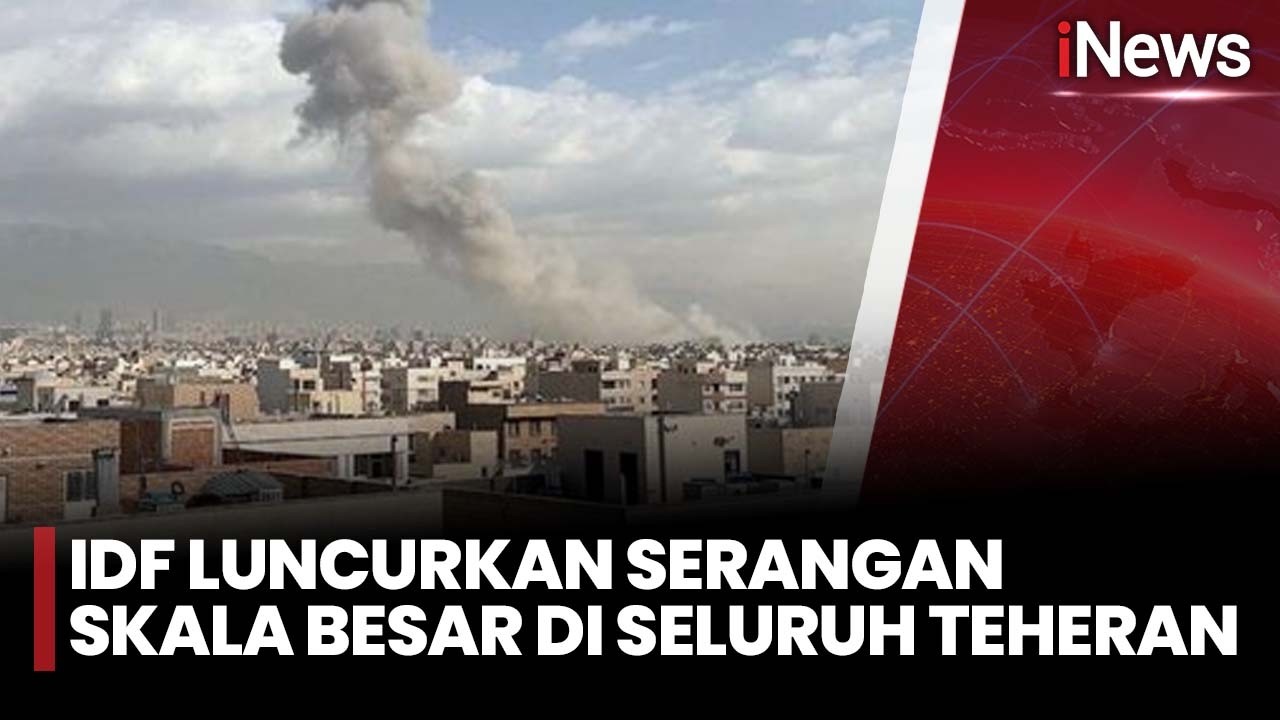 Israel Ledakan Kantor Intelijen Iran di Teheran, Asap Membumbung Tinggi | iNews Pagi 6/3