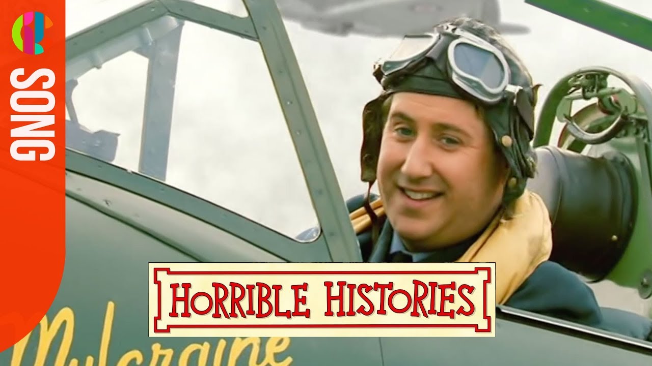 Horrible Histories song   RAF Pilot Song   CBBC