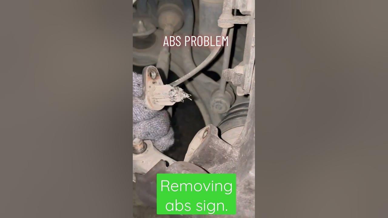 how to remove abs sign at home. - YouTube