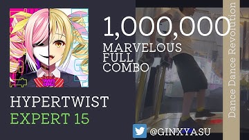 【DDR】ESP15 HyperTwist 1,000,000 player:GINXYASU