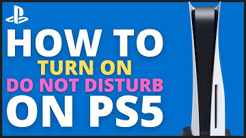 PS5 - How to Turn on Do Not Disturb Tutorial! (Mute All Notifications)