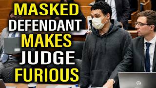 Masked Man Who Went Viral for Lunging at Judge Is BACK in Court — Same Judge!