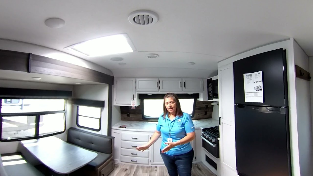 360° Video of a 2021 Ventrue SportTrek 251VFK Front Kitchen