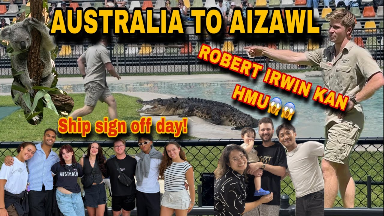 Lawng kan chhuahsan alo hun ta | Australia zoo fan na| Brisbane vlog.  #mizo #vlog 