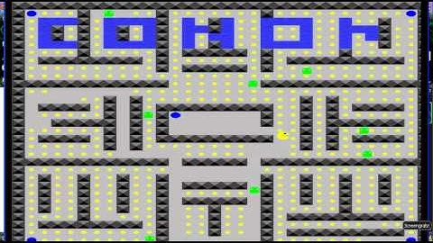 My first game maker game (Pacman)