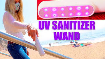 How UV-C Light Works | Information UV Light Sanitizer Review |  Travel UV-C Sanitizer Wand Veiland