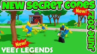 2022 ALL SECRET CODES Roblox YEET Legends 🔥 ⚔️, NEW CODES, ALL WORKING CODES