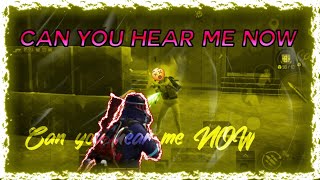 CAN YOU HEAR ME NOW -score⚡⚡CODE 1⚡⚡PUBGMOBILE ⚡⚡POCOX2 PUBG TEST